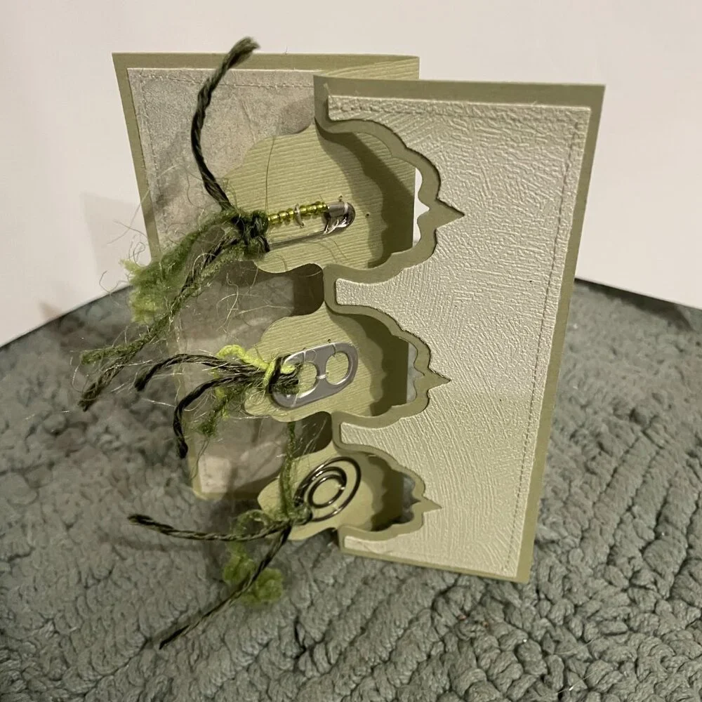 Handcrafted Blank Card 4.25